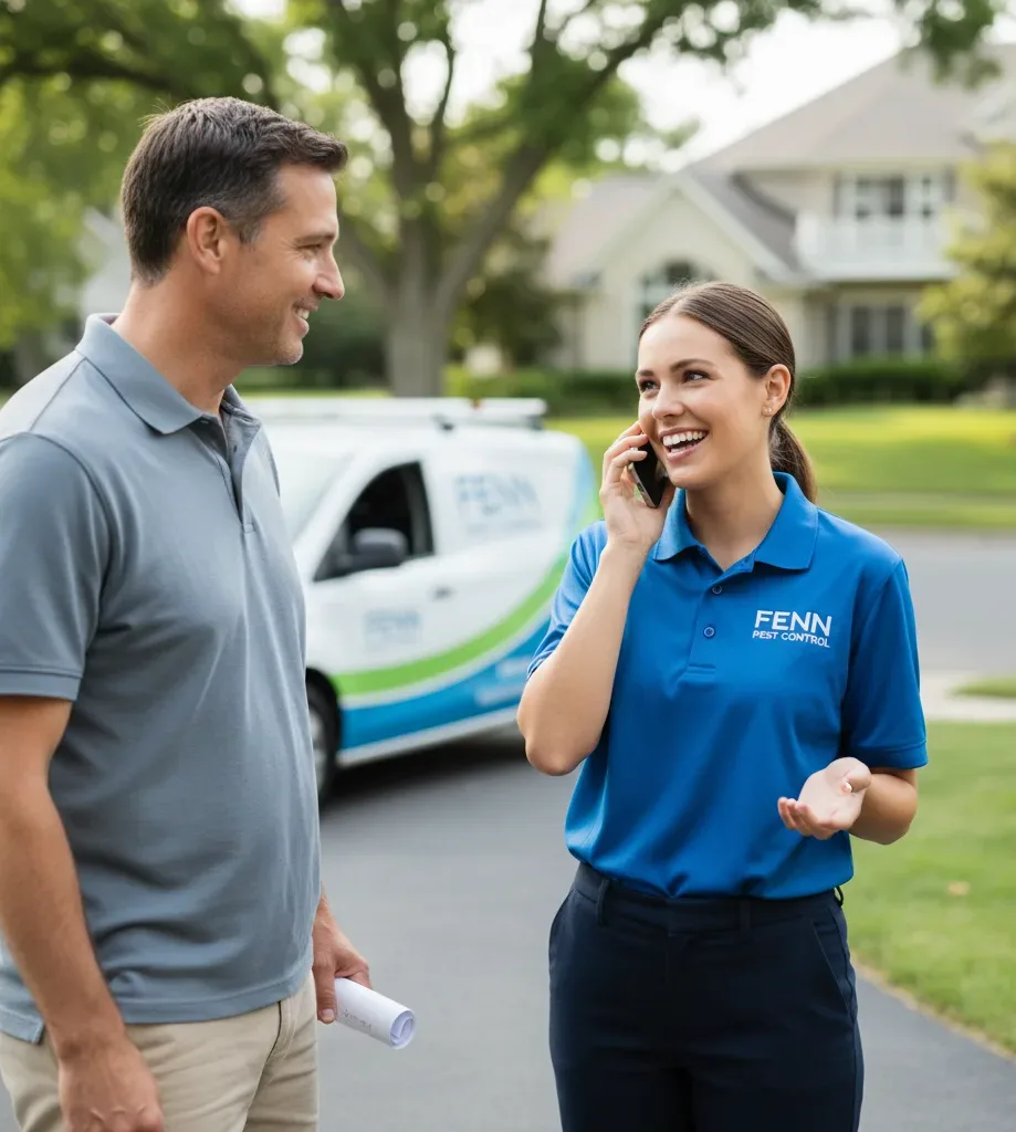 Fenn Pest Control customer support in Unionville